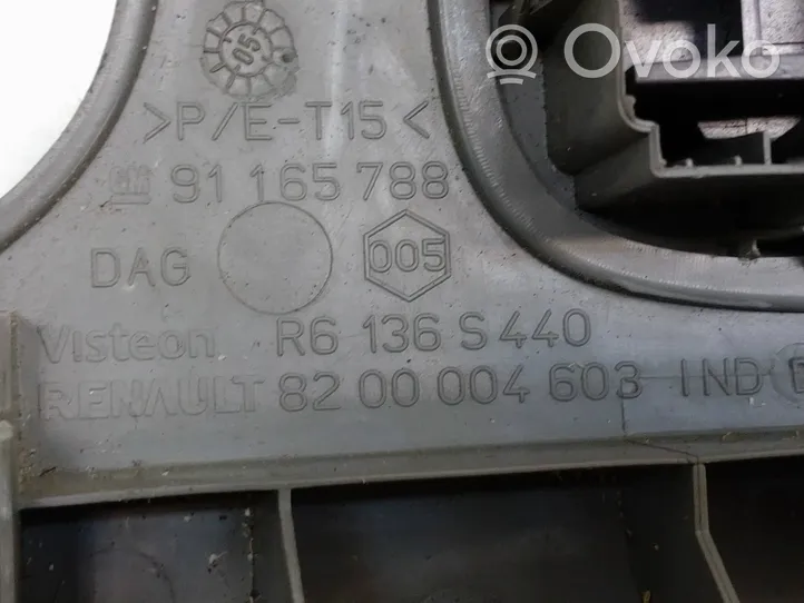 Renault Trafic II (X83) Console centrale, commande chauffage/clim 8200004603