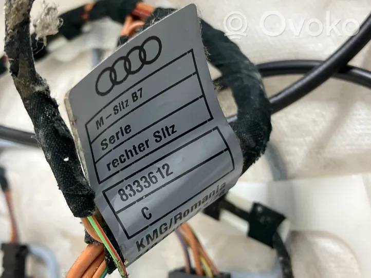 Audi A4 S4 B7 8E 8H Sēdekļu komplekts 8333612