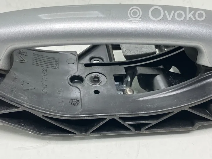 Peugeot 208 Rear door exterior handle 9672961180