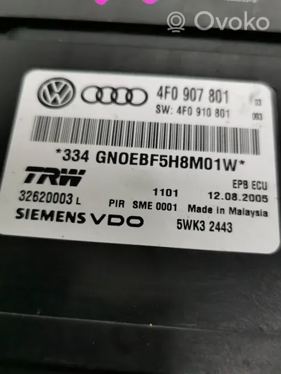 Volkswagen Up Modulo di controllo del freno a mano 4F0907801