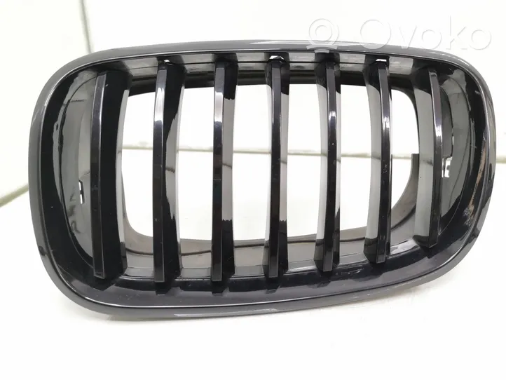 BMW X5 E70 Grille calandre supérieure de pare-chocs avant 7171395