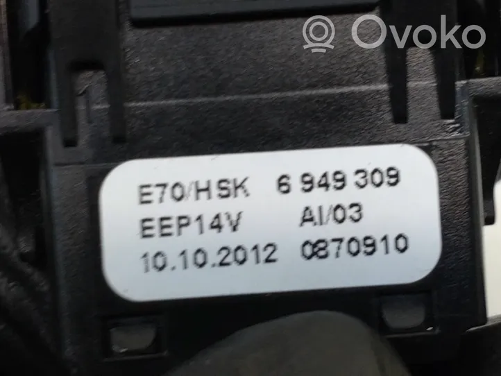 BMW X5 E70 Hansikaslokeron avauspainike 6949309