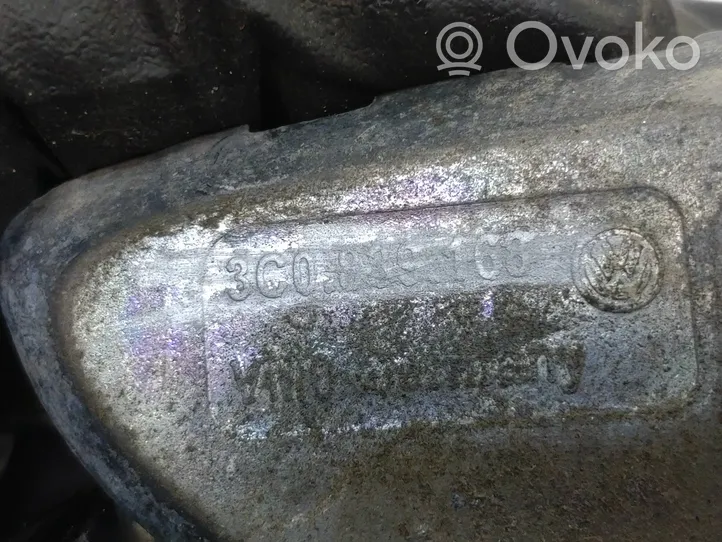 Volkswagen PASSAT B7 Klamka zewnętrzna drzwi przednich 3c0839163