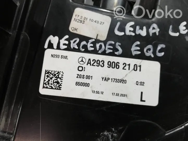 Mercedes-Benz EQC Takaluukun takavalot A2939062101