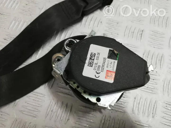 Citroen C3 Aircross Cintura di sicurezza anteriore 632383400b