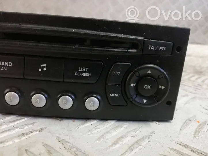 Citroen C5 Radio/CD/DVD/GPS-pääyksikkö 9666968077