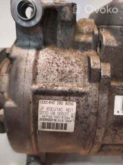 Audi A8 S8 D4 4H Compressore aria condizionata (A/C) (pompa) 4H0260805G