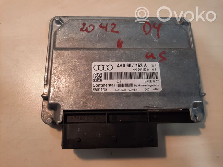 Audi A8 S8 D4 4H Galinio tilto valdymo blokas 4H0907163A