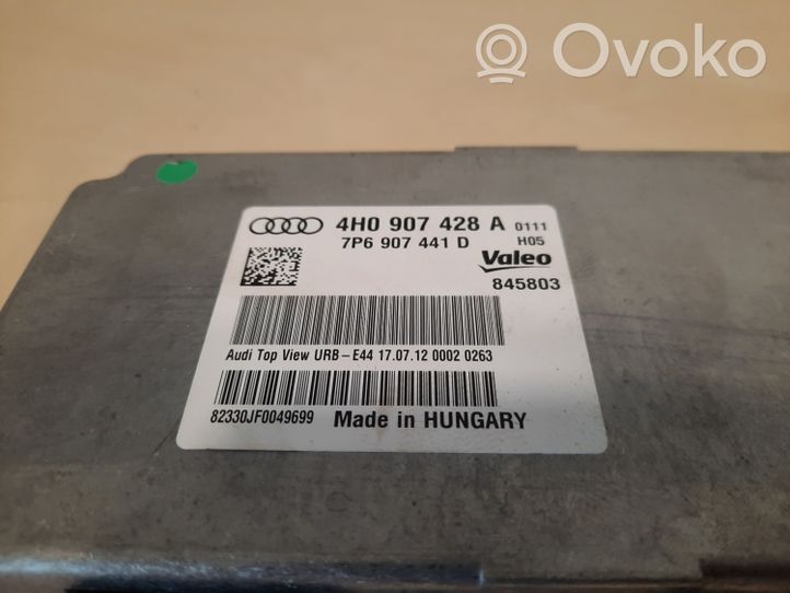 Audi A8 S8 D4 4H Module de contrôle caméra arrière 4H0907428A