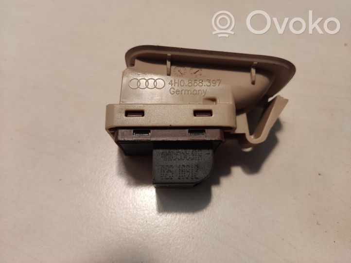 Audi A8 S8 D4 4H Interrupteur d'ouverture de coffre 4H0959831A
