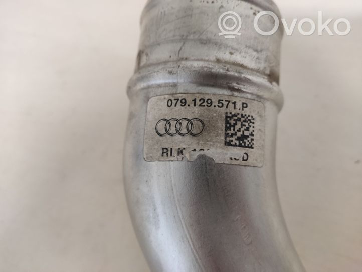 Audi A8 S8 D4 4H Rura / Wąż dolotowy powietrza turbiny 079129571P