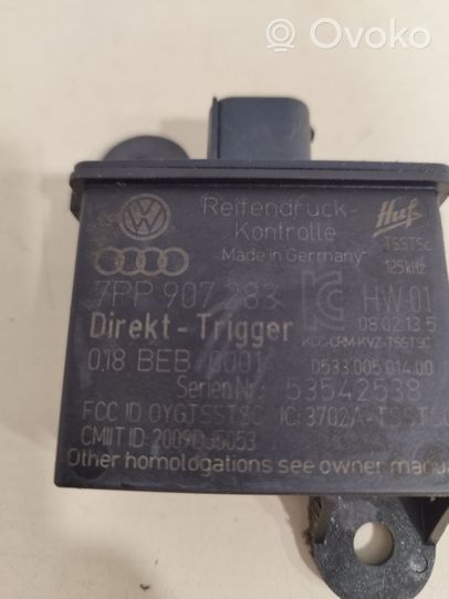 Volkswagen Touareg II Riepu spiediena sensors 7PP907283