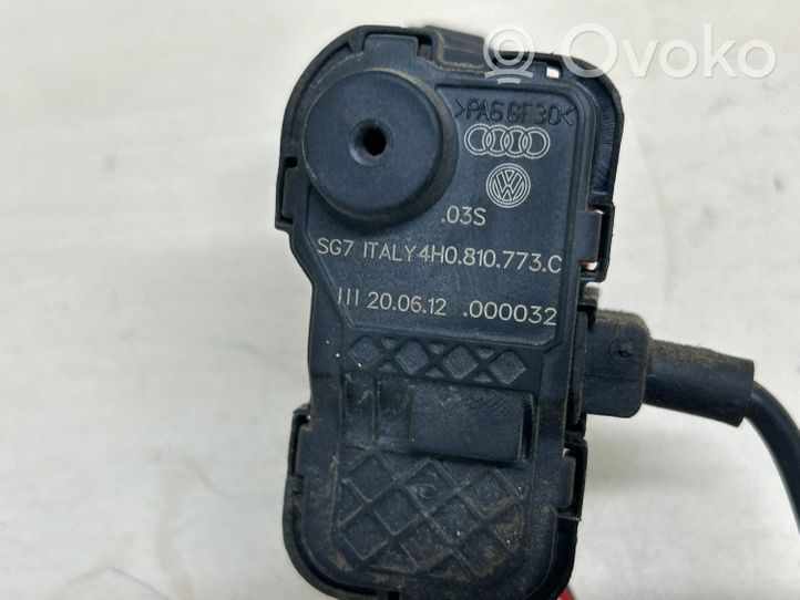 Audi A8 S8 D4 4H Verrouillage du bouchon du réservoir de carburant 4H0810773C