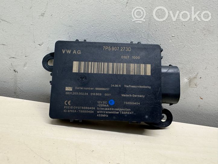 Porsche Cayenne (92A) Module de pression des pneus 7P5907273D