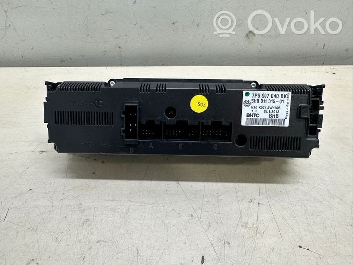 Volkswagen Touareg II Climate control unit 7P6907040BK