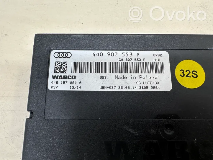 Audi A6 C7 Pakabos valdymo blokas 4G0907553F