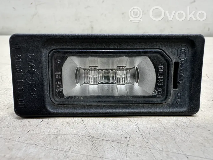 Audi A6 C7 Lampa oświetlenia tylnej tablicy rejestracyjnej 4G0943021