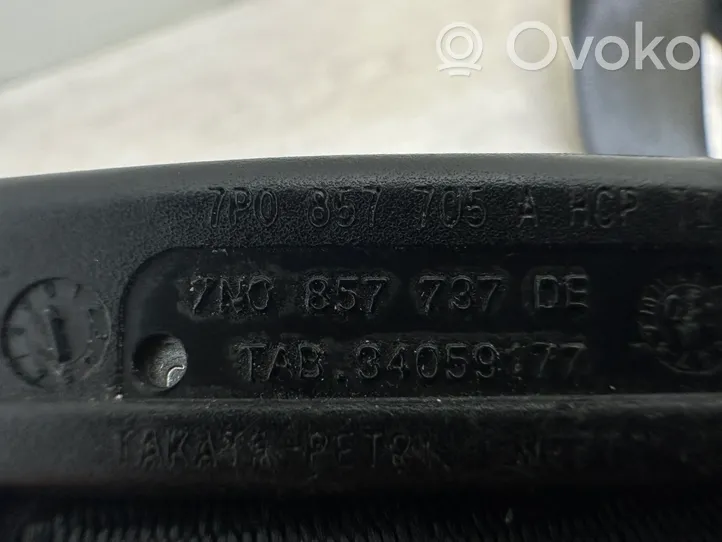 Volkswagen Touareg II Set cinture di sicurezza 7P0857705A