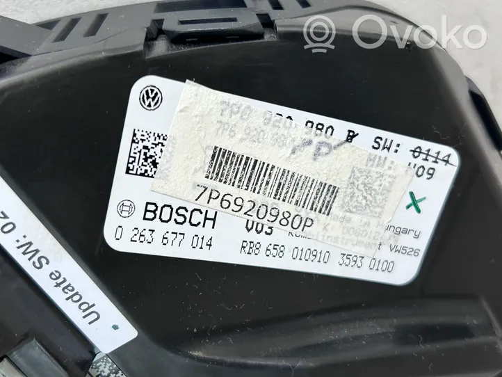 Volkswagen Touareg II Tachimetro (quadro strumenti) 7P6920980P