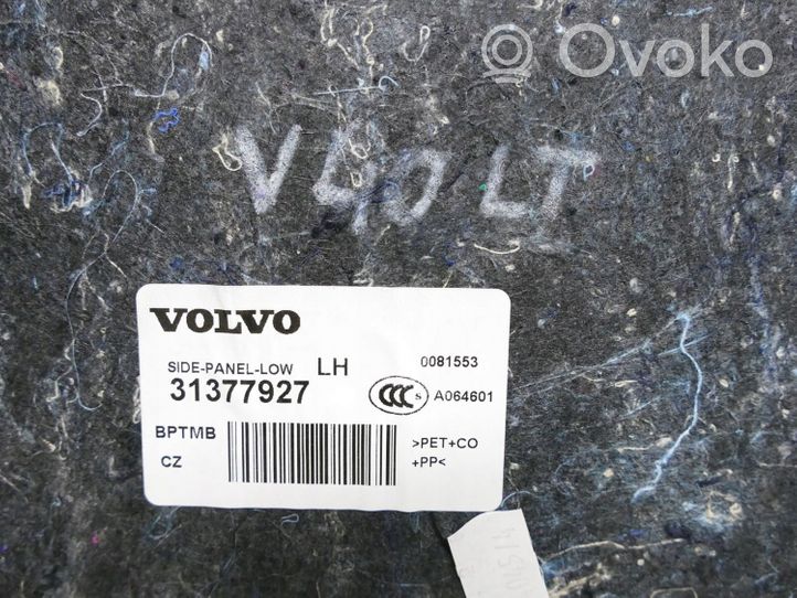 Volvo V40 Garniture panneau latérale du coffre 31377927