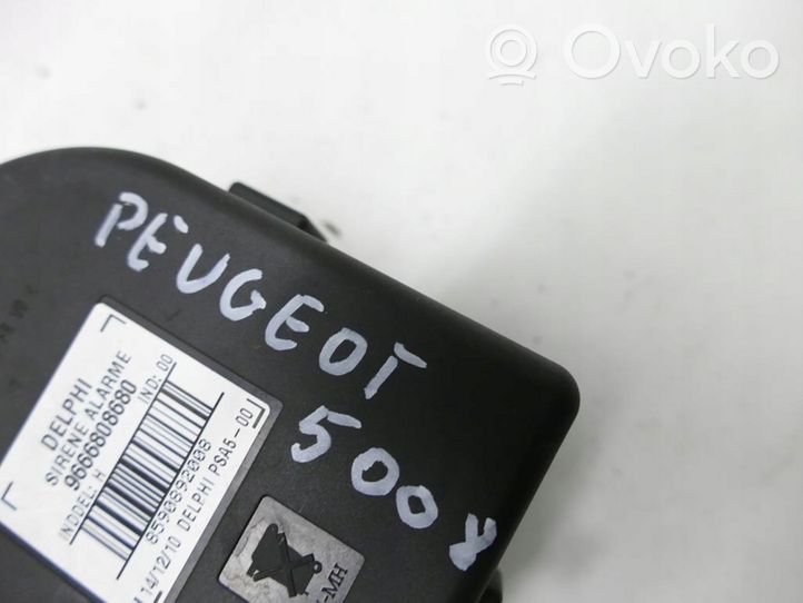 Peugeot 5008 Alarmes antivol sirène 9666808680