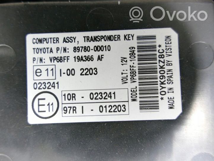 Toyota Yaris Salono oro mazgo komplektas 870100D340