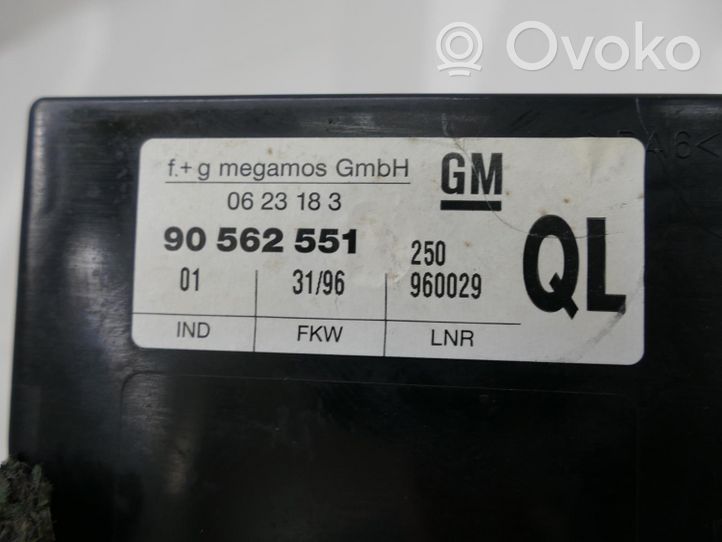 Opel Tigra A Lettore di codici immobilizzatore (antenna) 90562551