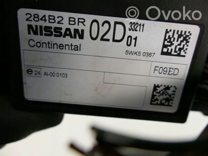 Nissan Qashqai Modulo comfort/convenienza 284B2BR02D