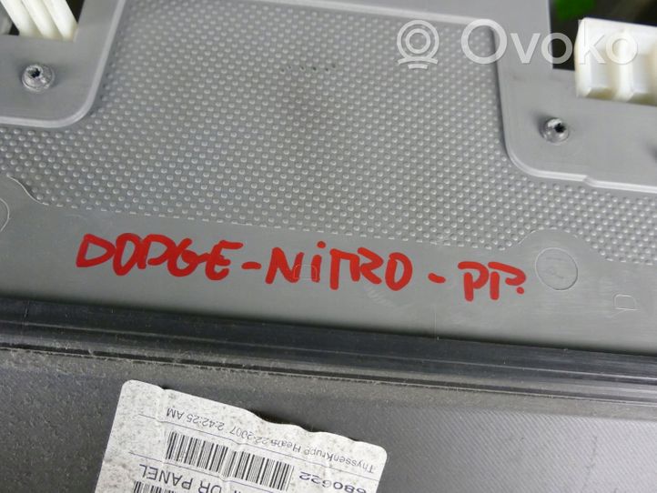 Dodge Nitro Front door card panel trim 