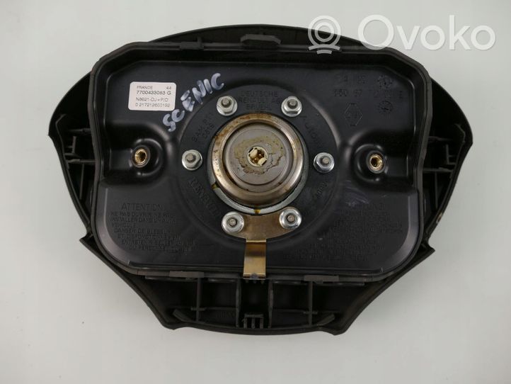 Renault Scenic I Poduszka powietrzna Airbag kierownicy 7700433083