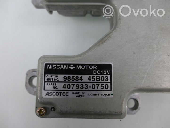 Nissan Micra Turvatyynyn ohjainlaite/moduuli 4079330750