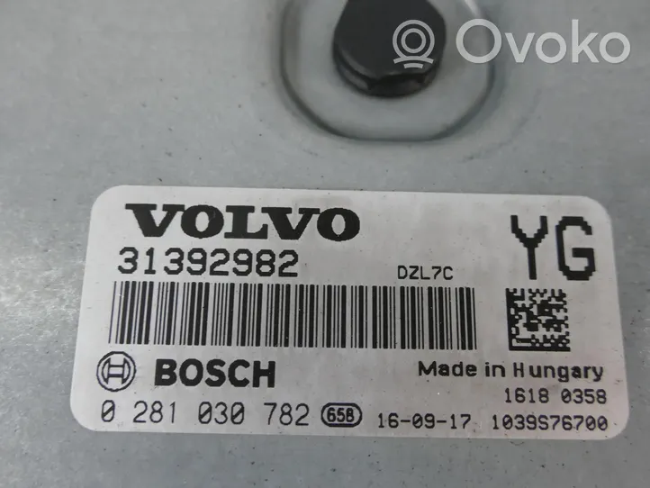 Volvo XC60 Sterownik / Moduł ECU 31392982