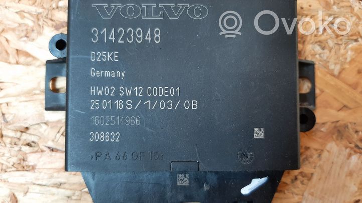 Volvo V70 Centralina/modulo sensori di parcheggio PDC 31423948