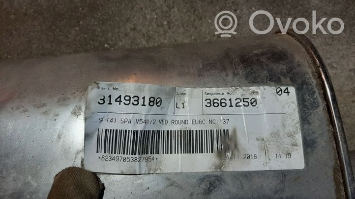 Volvo S90, V90 Muffler/silencer 31493180