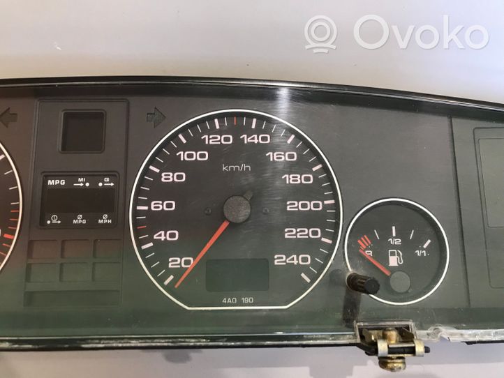 Audi A6 S6 C4 4A Spidometrs (instrumentu panelī) 4A1919930FX