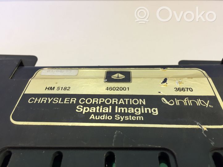 Chrysler Vision Sound amplifier 4602001