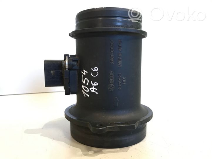 Audi A6 S6 C6 4F Mass air flow meter 059906461K