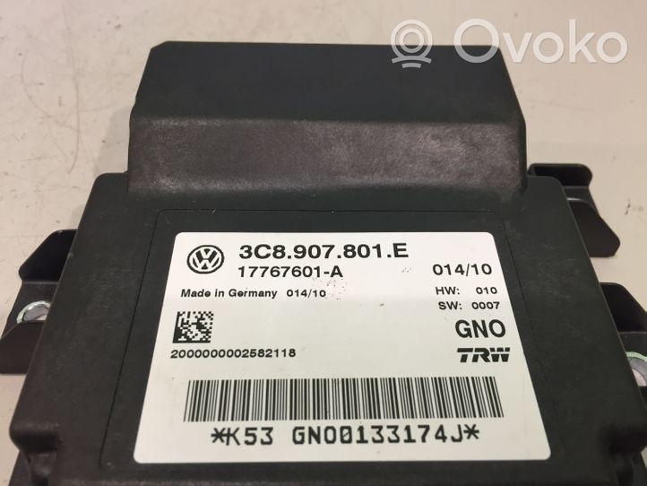 Volkswagen PASSAT CC Module de commande de frein à main 3C8907801E