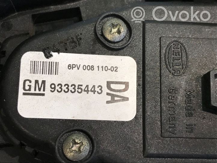 Opel Meriva A Accelerator throttle pedal 6PV00811002