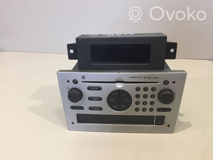 Opel Meriva A Radio/CD/DVD/GPS-pääyksikkö 313203739