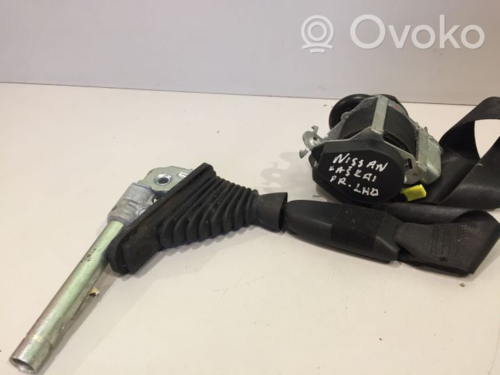 Nissan Qashqai Pas bezpieczeństwa fotela przedniego 86884JD000