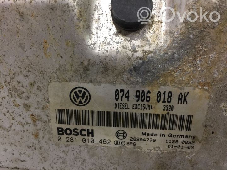 Volkswagen Transporter - Caravelle T4 Sterownik / Moduł ECU 074906018AK