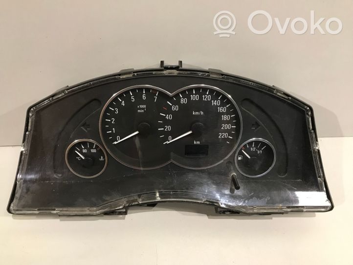 Opel Meriva A Compteur de vitesse tableau de bord 13173382XU