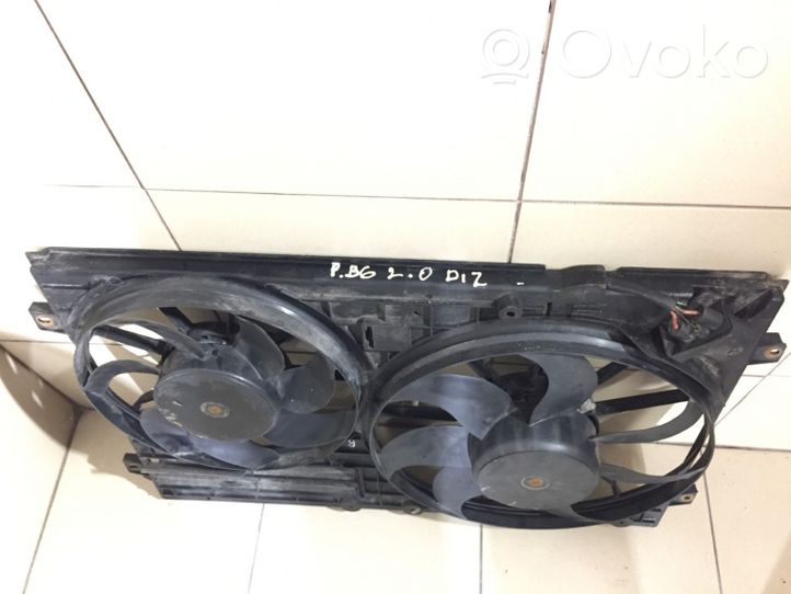 Volkswagen PASSAT B6 Electric radiator cooling fan 1K0121207AD