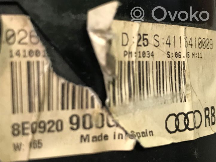 Audi A4 S4 B6 8E 8H Nopeusmittari (mittaristo) 8E0920900G