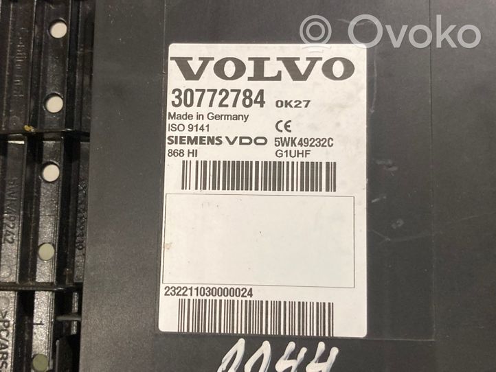Volvo S60 Keyless (KESSY) go control unit/module 30772784