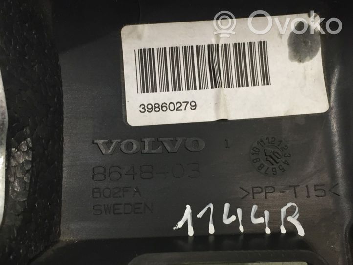 Volvo S60 Steering wheel column trim 8648403