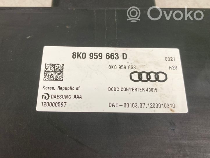 Audi A6 C7 Įtampos keitiklis/ keitimo modulis 8K0959663D