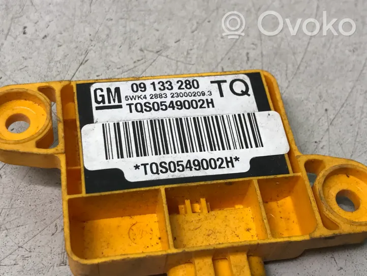 Opel Astra G Sensore d’urto/d'impatto apertura airbag 09133280