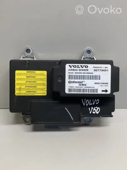 Volvo V50 Module de contrôle airbag 30773401